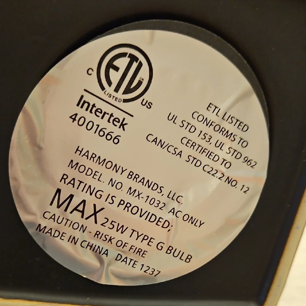 Black Electric Wax Warmer by Harmony Brands - Picture 4 of 4